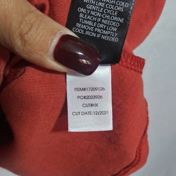 Torrid Super Soft Hot Sauce Crochet Tee Short Sleeve Size 5X - Picture 8 of 8